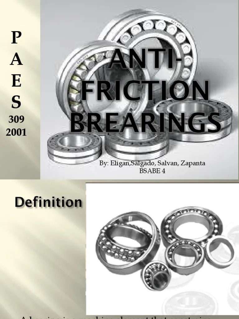Anti Friction Bearings PDF Bearing (Mechanical) Machines