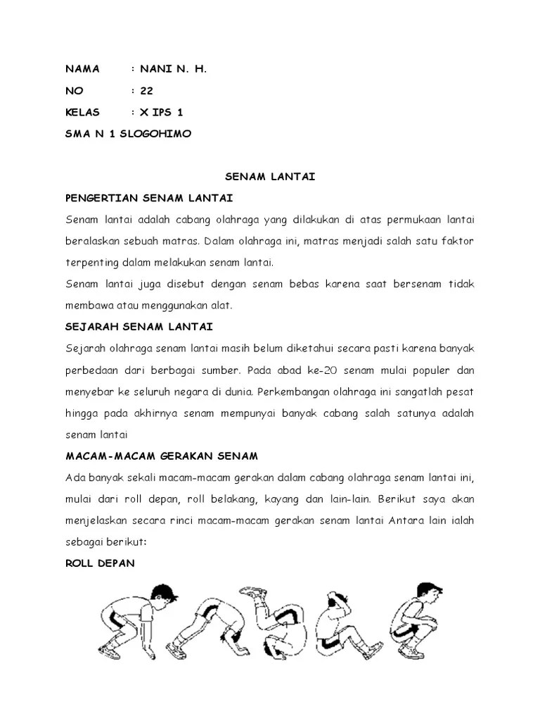 Senam Lantai Disebut Juga – Lektur Indo