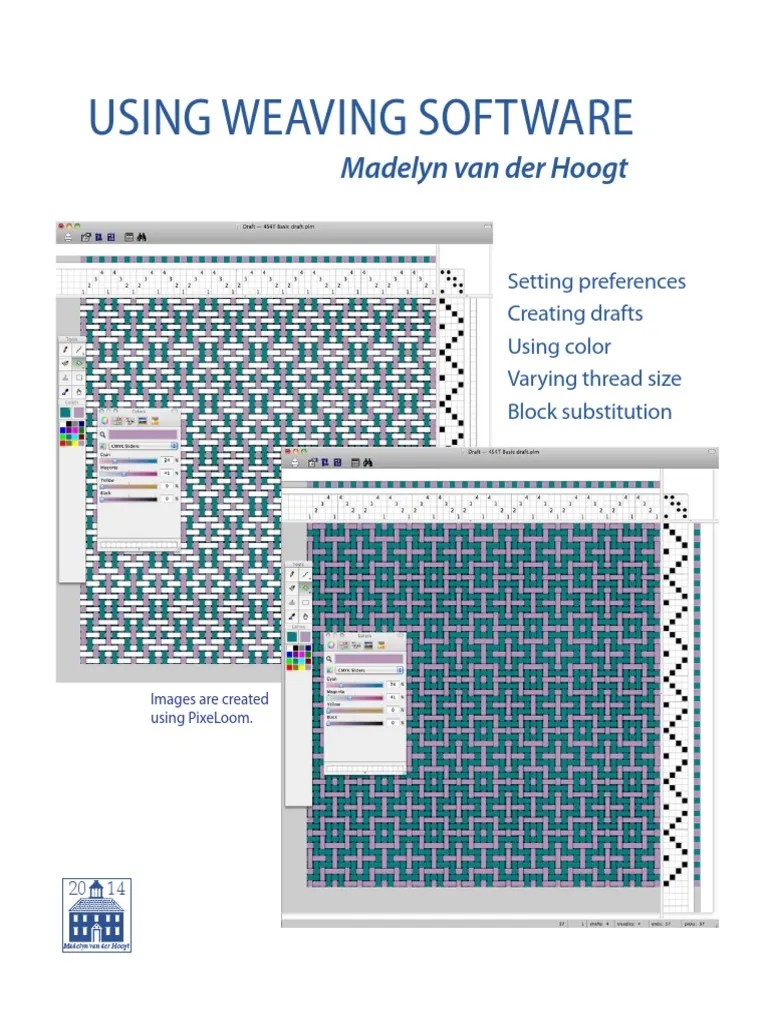 Weaving Software Handbook PDF Weaving Software