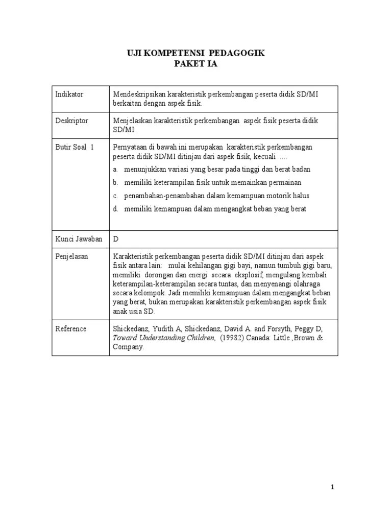 Karakteristik Perkembangan Peserta Didik Sd Ditinjau Dari Aspek Sosial Terkait Pendidikan