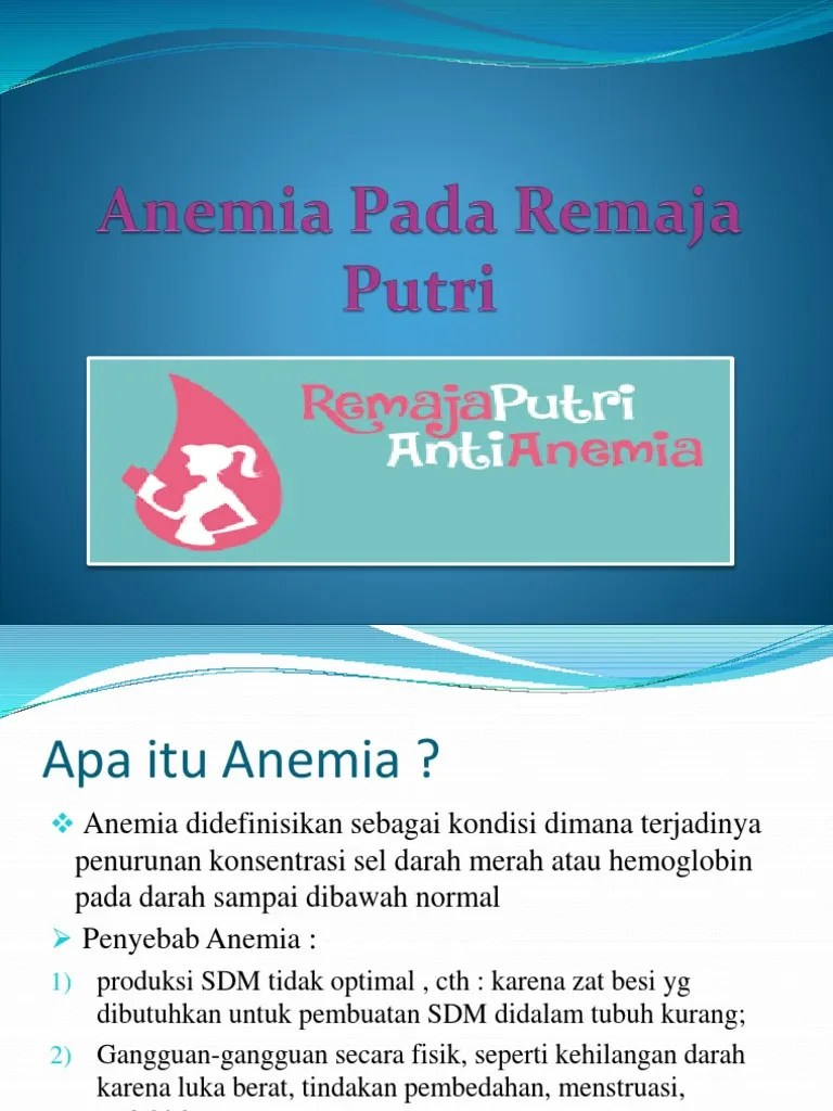 Anemia Pada Remaja Putri | PDF