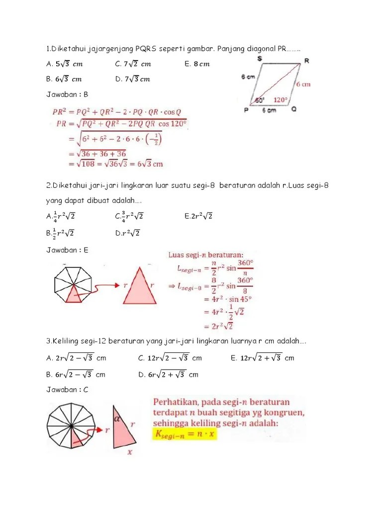 Tugas Matem Kls 12 | PDF