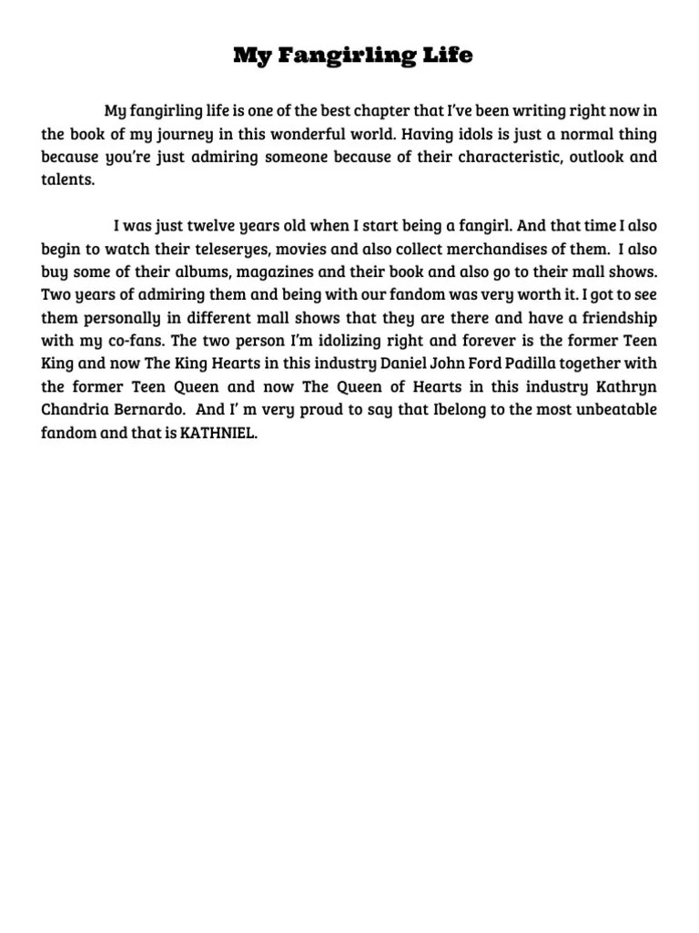My Fangirling Life PDF