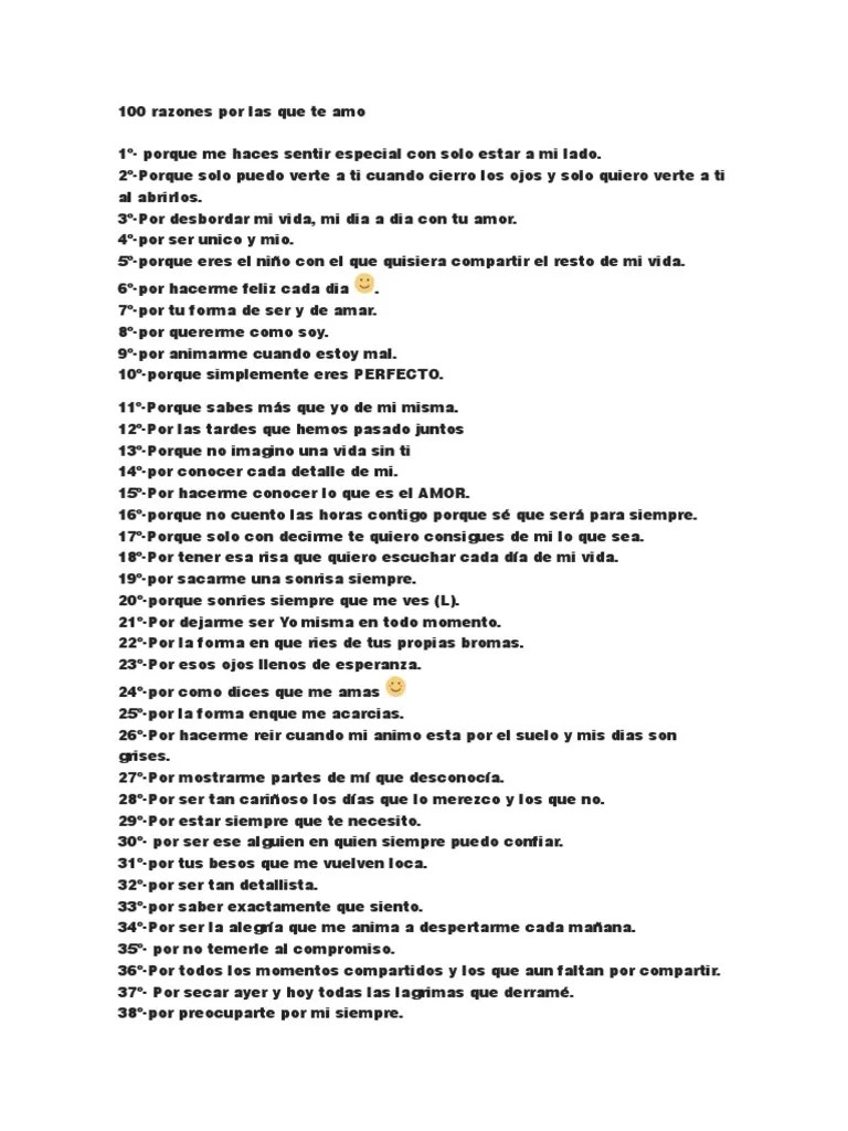 100 razones por las que te amo.docx Amor Naturaleza