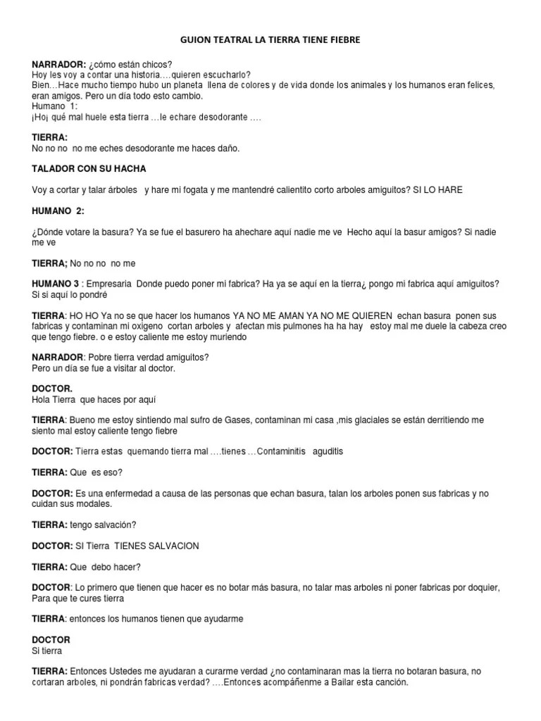 GUION TEATRAL LA TIERRA TIENE FIEBRE.docx