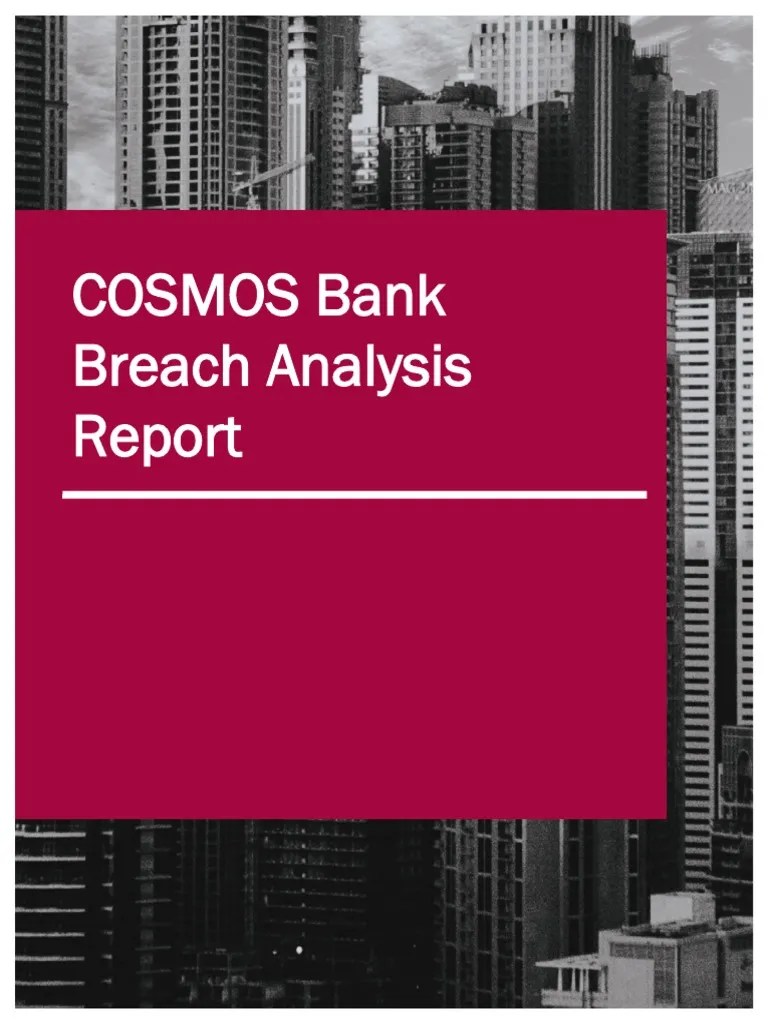 Report Learnings From COSMOS Bank Breach V4 With Page Break Online