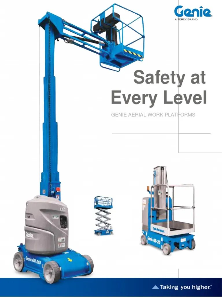 Safety at Every Level: Genie Aerial Work Platforms | PDF | Vehicles