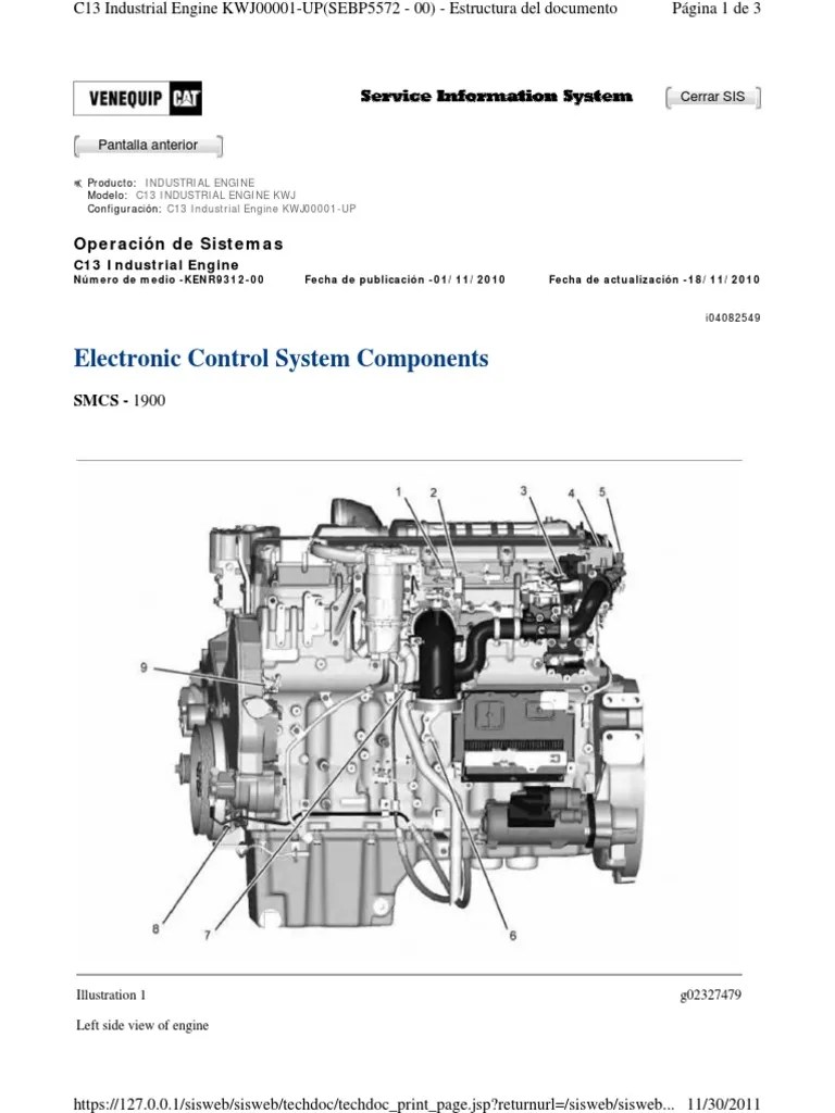 Motor CAT C13 Acert | Fuel Injection | Engine Technology | Free 30-day