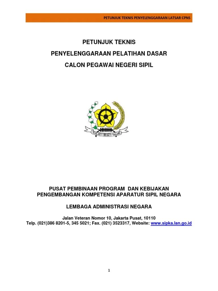 Agenda Satu Dua Dan Tiga Dalam Latsar Cpns RUMAH PENDIDIK