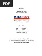 Makalah Alfamart | PDF