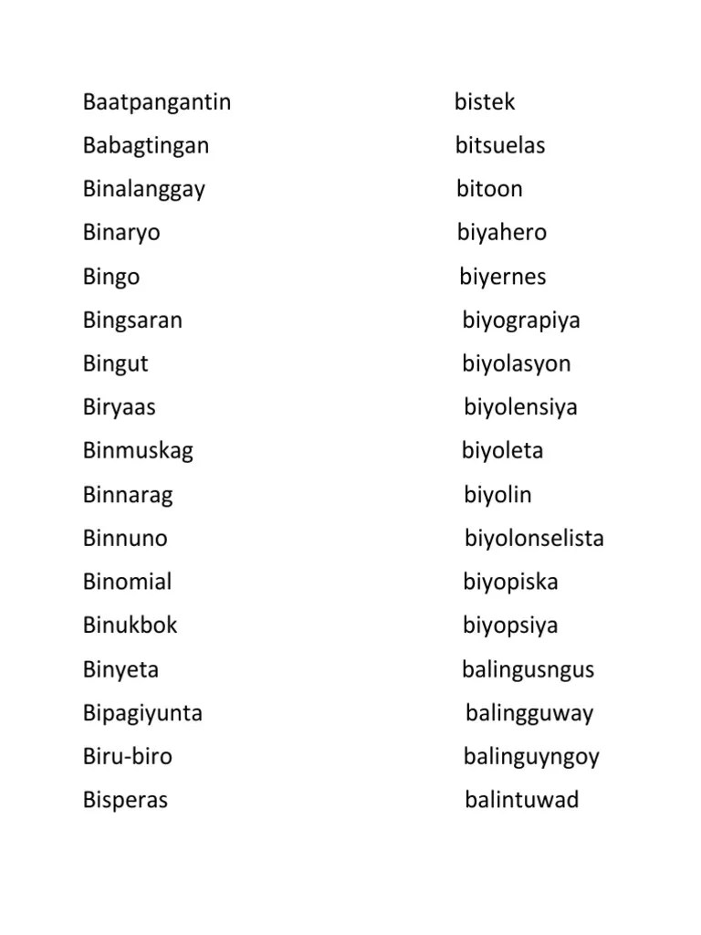 Filipino Spelling PDF