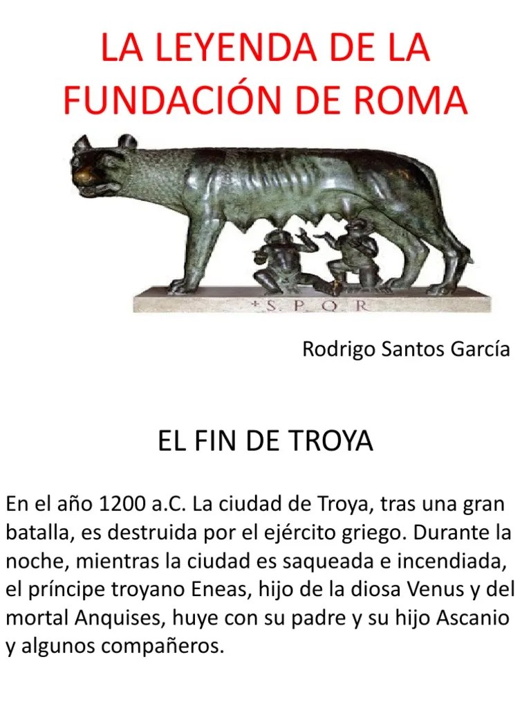 La Leyenda de La FundaciÃ³n de Roma. Eneas Romulus y Remus Free 30