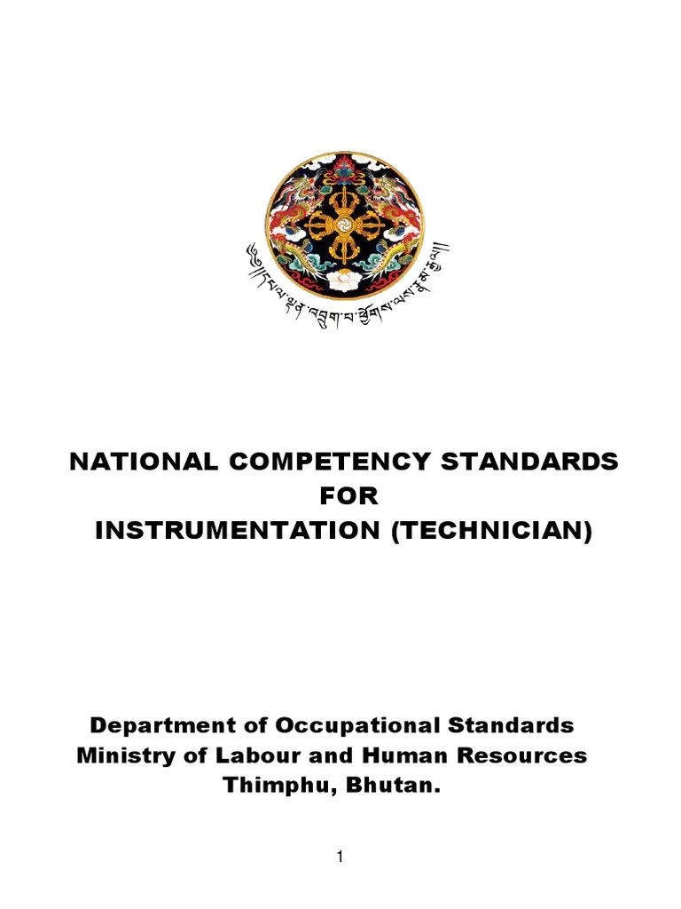 Instrumentation Technician2014 PDF Vocational Education