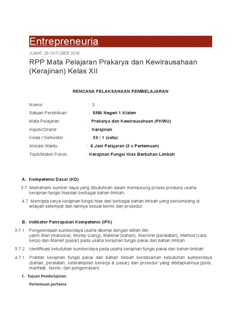Jelaskan Mengenai Money Dalam Usaha Kerajinan Bahan Limbah