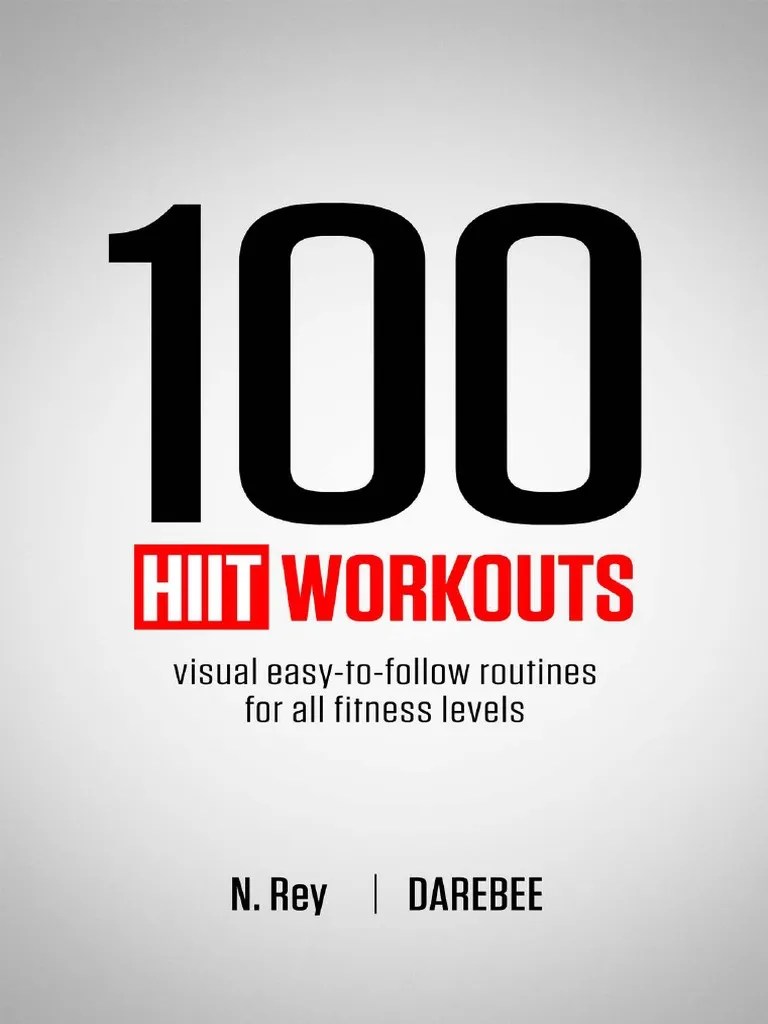 100 Hiit Workouts PDF Physical Fitness High Intensity Interval Training