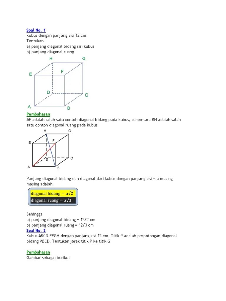 28+ Contoh Soal Dimensi Tiga Titik Ke Bidang Kumpulan