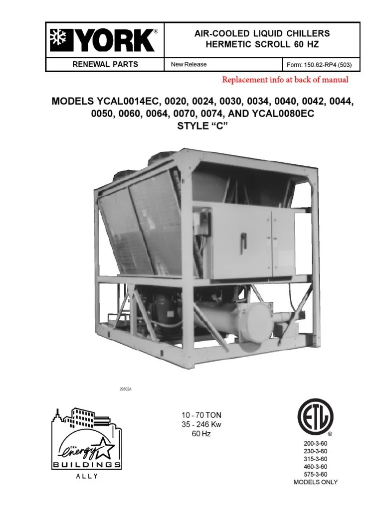 Catalogo York Chiller Manufactured Goods Mechanical Engineering