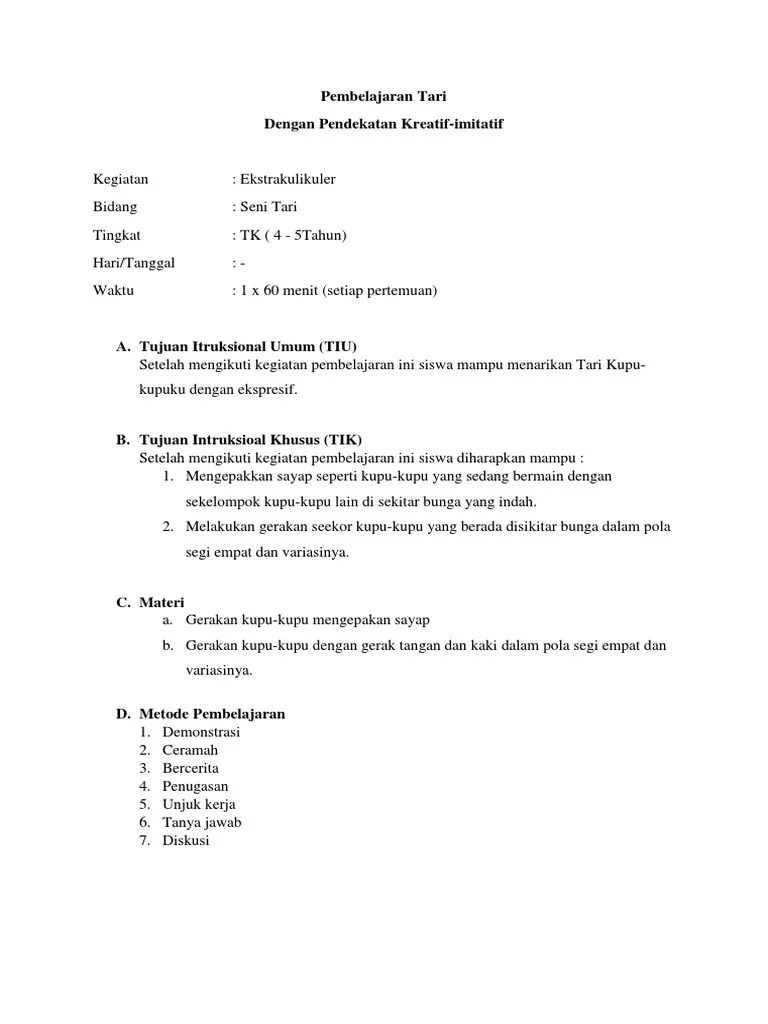 Pola Lantai Kupu Kupu | PDF