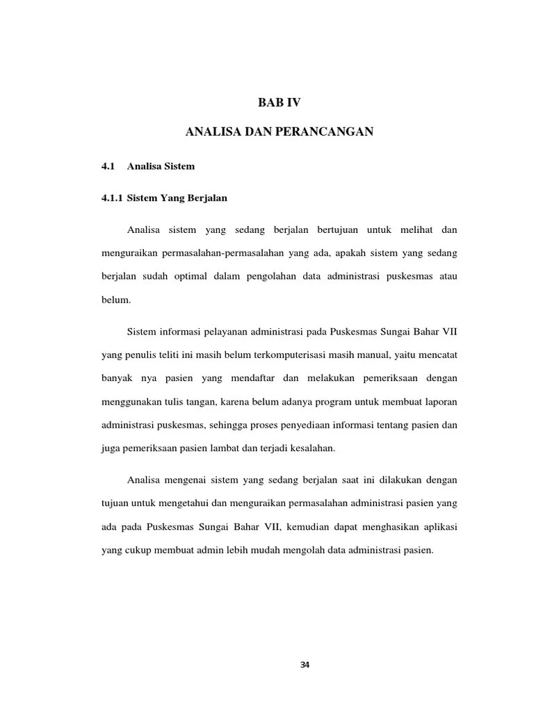 Contoh Bab Iv Skripsi | Pdf