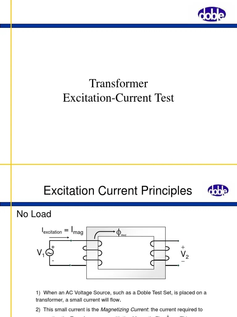 8 Excitation Current Test(Yblood) Transformer Electric Power