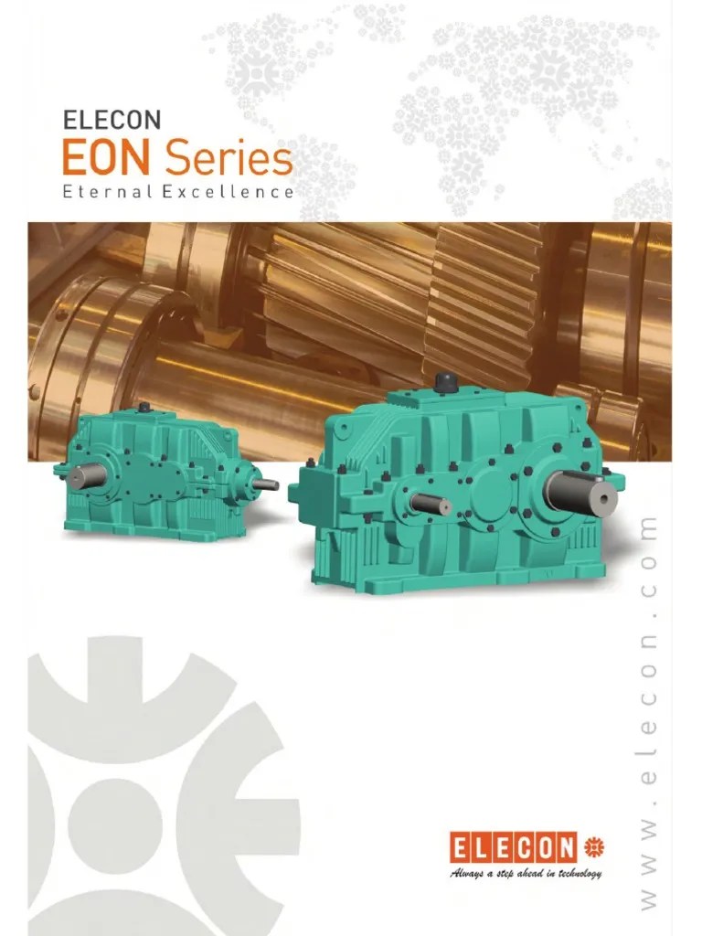 Elecon EON Series Gearbox Transmission (Mechanics) Gear