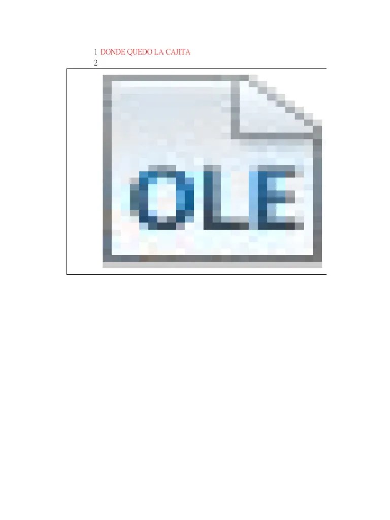 Donde Quedo La Cajita | PDF