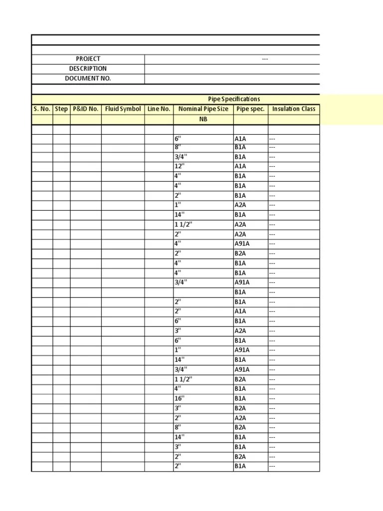 Pipe Line List Mechanical Engineering Physics & Mathematics