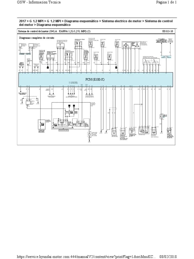 Wiring Diagram Grand i10 Máquinas Tecnología del motor