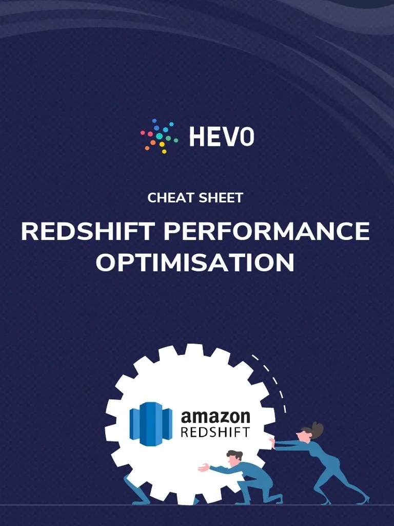 Cheat Sheet Redshift Performance Optimization PDF Computer