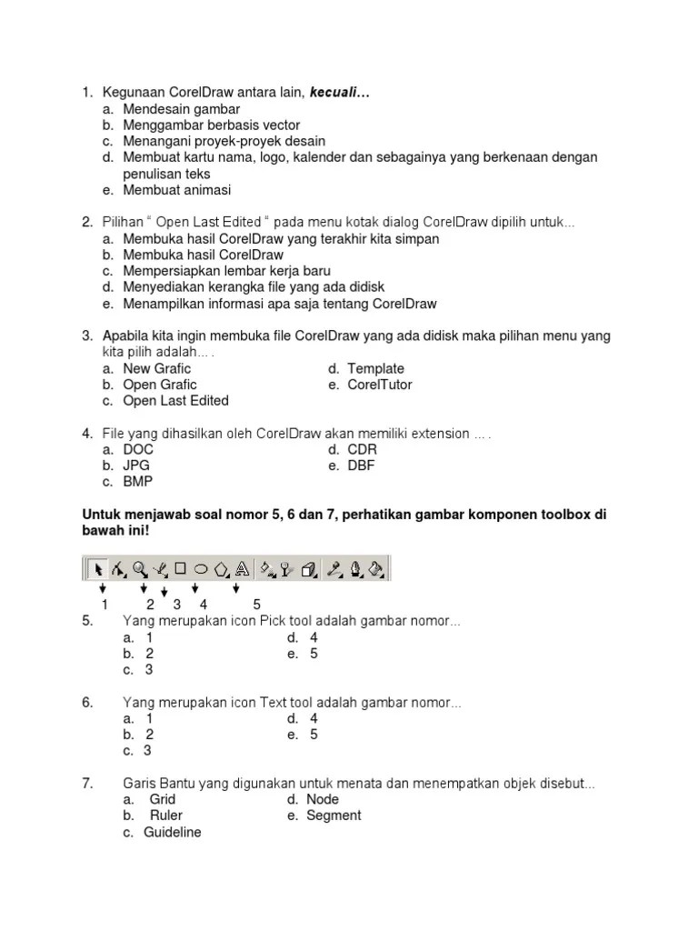 Soal Desain Grapis Ukk | PDF