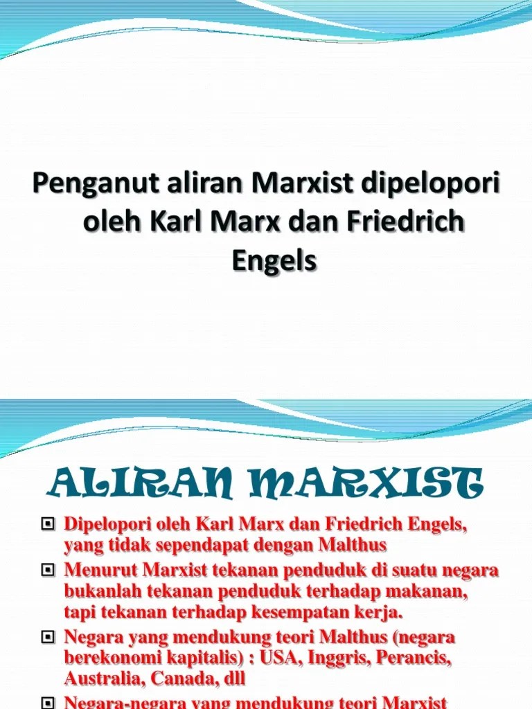 Aliran Marxist | PDF