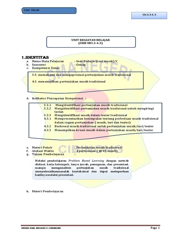 Musik Tradisional | PDF