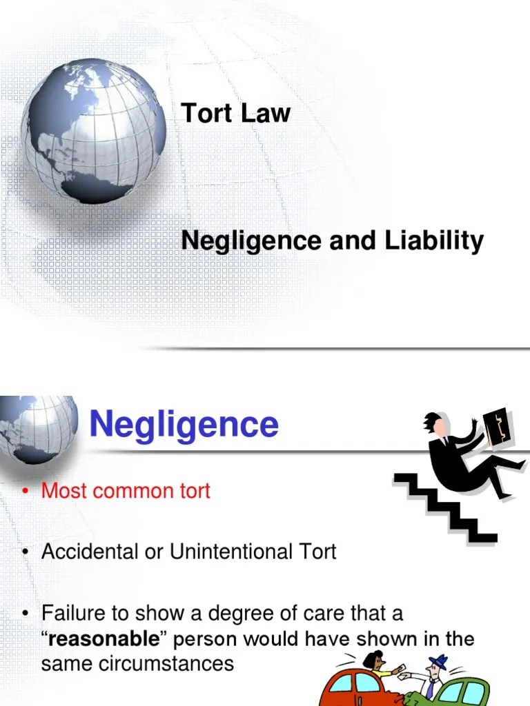 negligence Duty Of Care Negligence Free 30day Trial Scribd