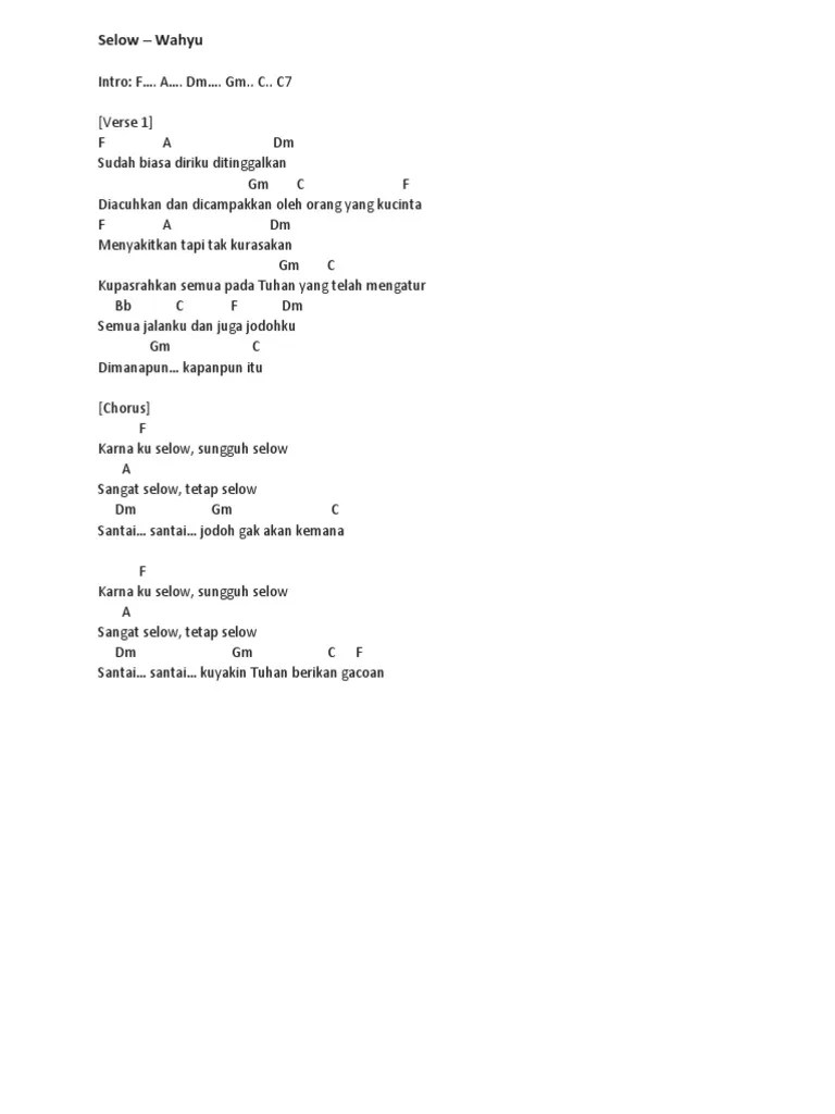 Chord Ukulele - Selow | PDF