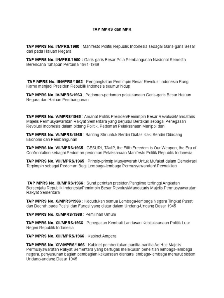 Mprs Dan MPR | PDF