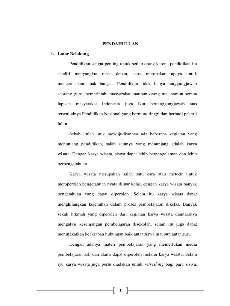 Contoh Laporan Studytour Ke Jakarta (Dufan, Istiqlal, Kota Tua DLL) | PDF