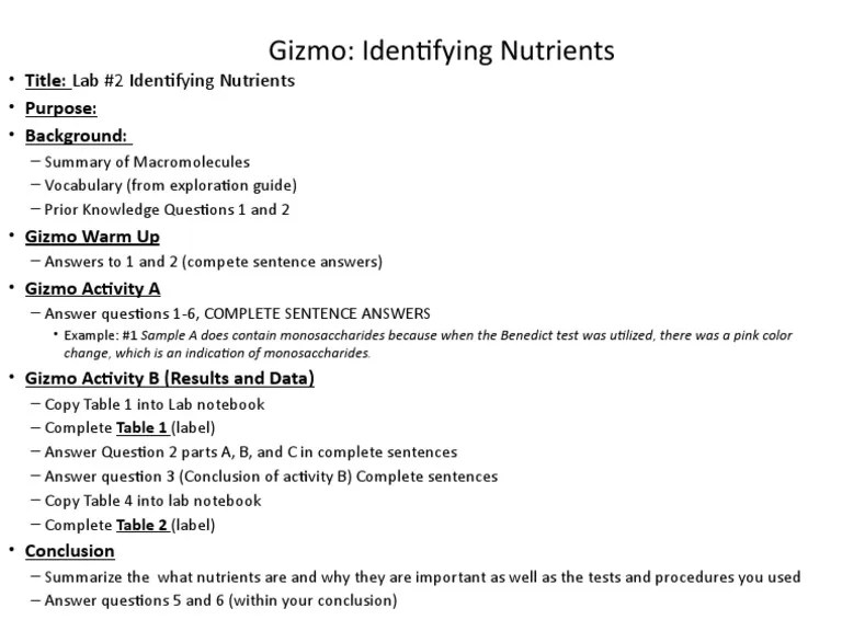 Sticky Molecules Gizmo Assessment Answers / Building DNA Gizmo