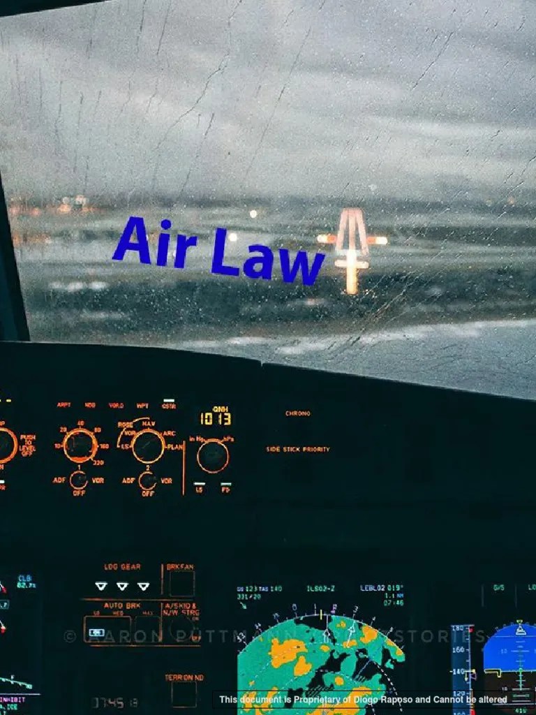 Air Law Manual/Summary for EASA ATPL Air Traffic Control