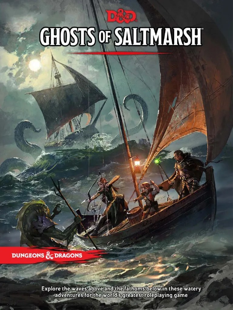 DnD 5e Aventura Ghosts of Saltmarsh Sea Nature