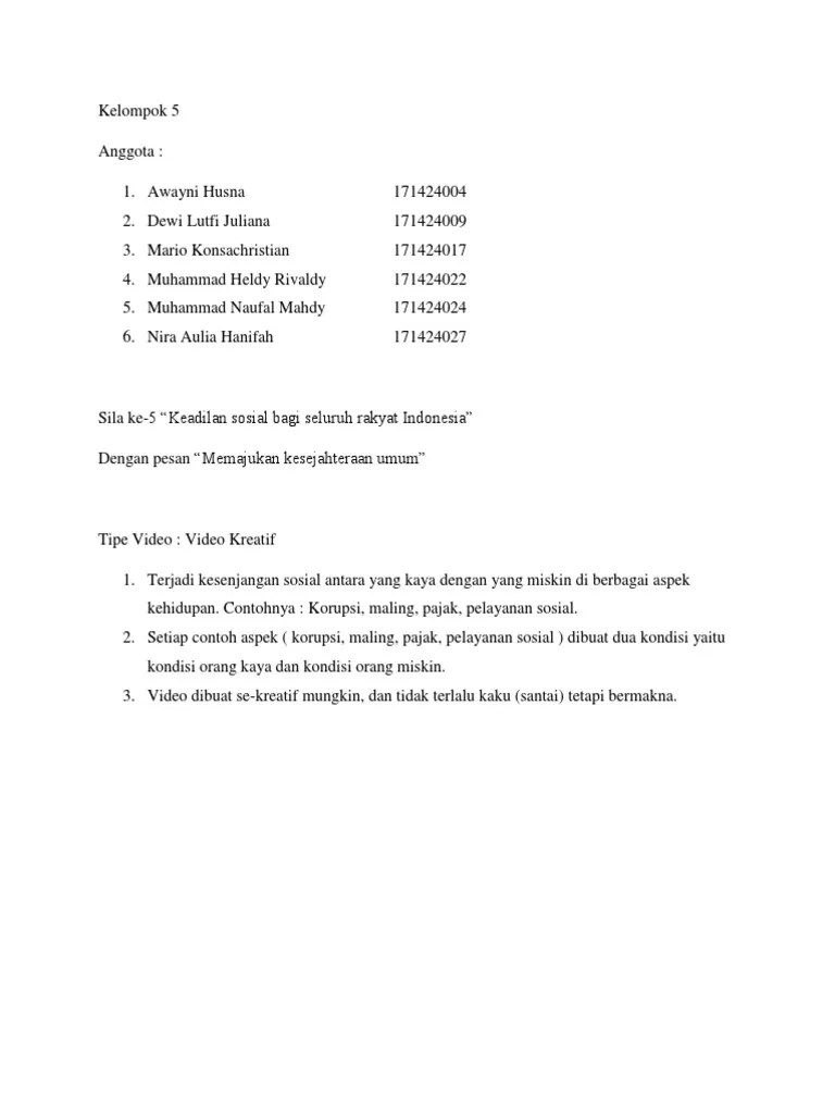 Kelompok 5 | PDF