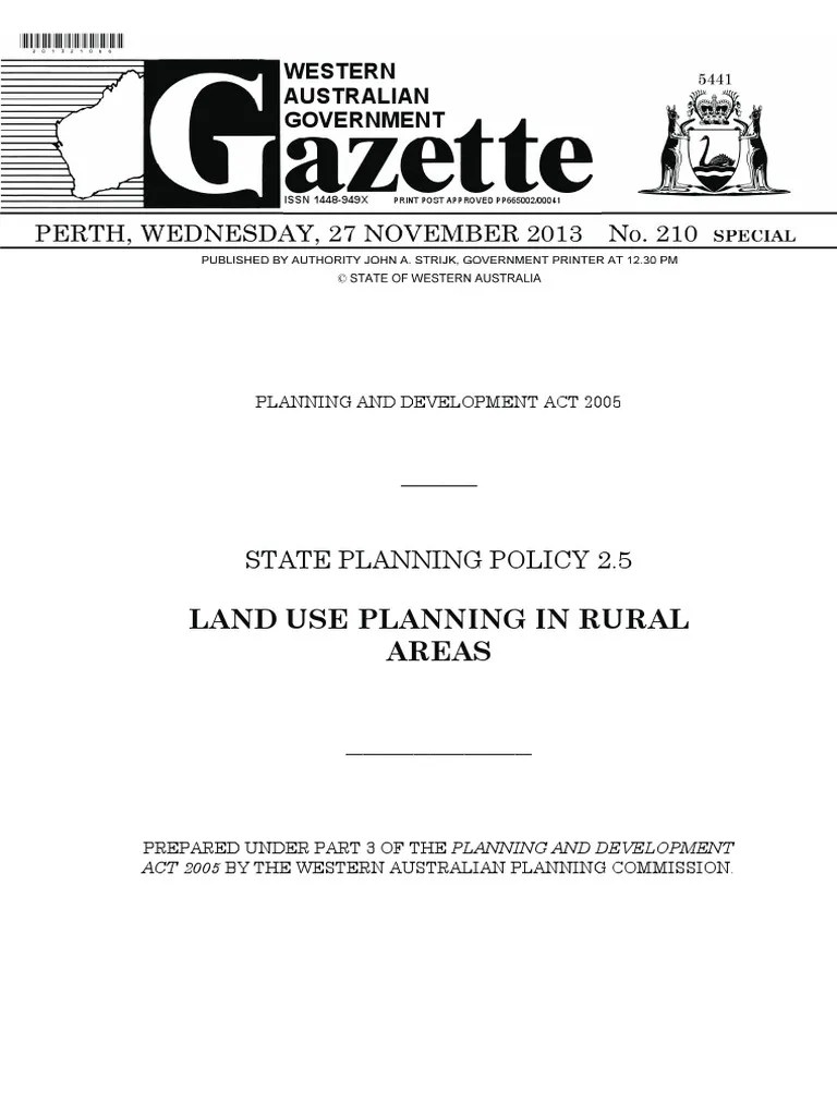 Land Use Planning in Rural Areas PDF Urban Planning Rural Area