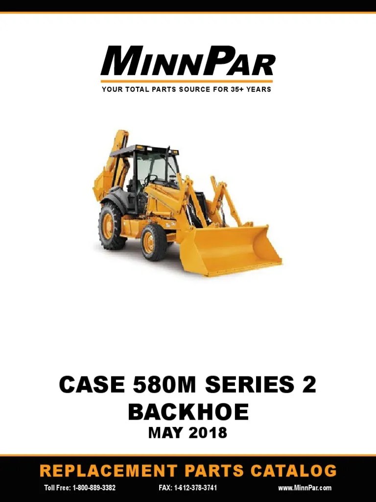 Case 580M Series 2 Backhoe Replacement Parts Catalog Transmission