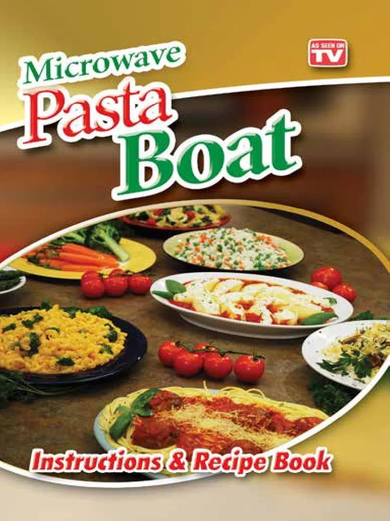 Pasta Boat Recipe eBook Curry Pasta