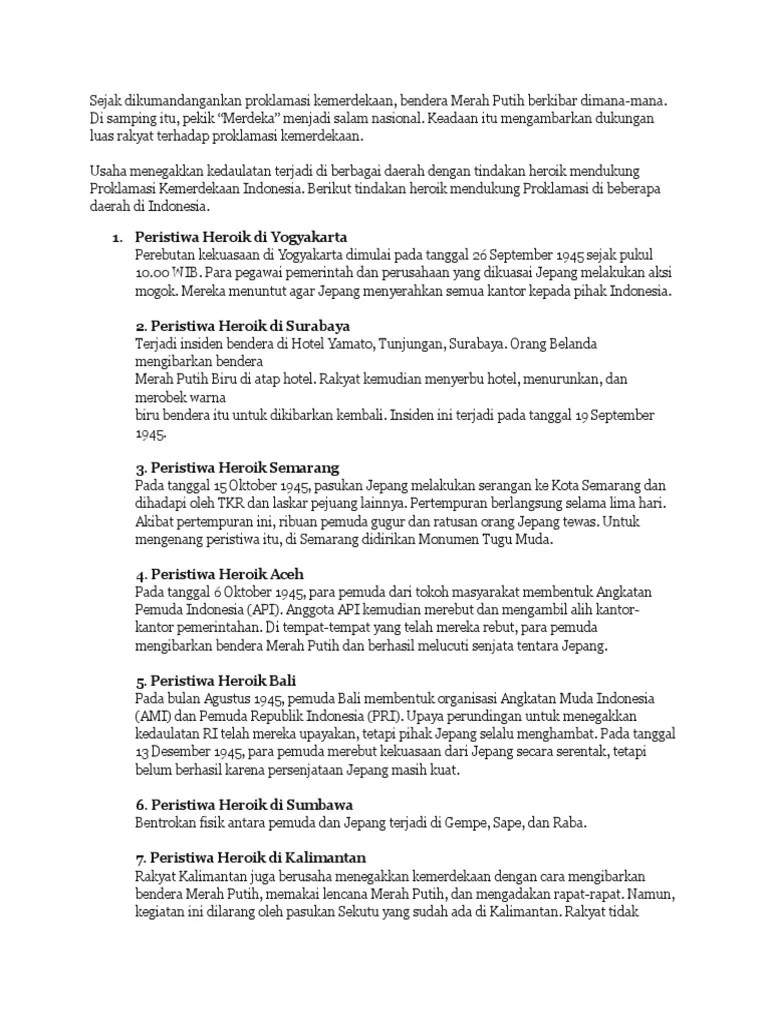 Peristiwa Heroik | PDF