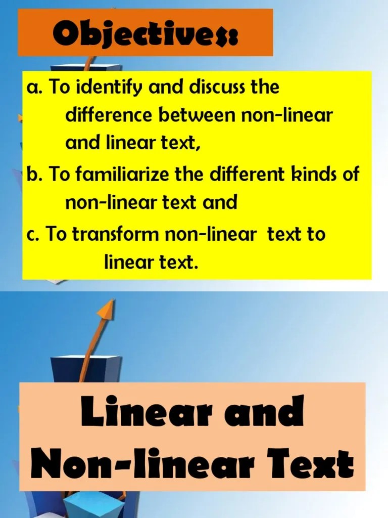 Linear and Text PDF Chart Infographics