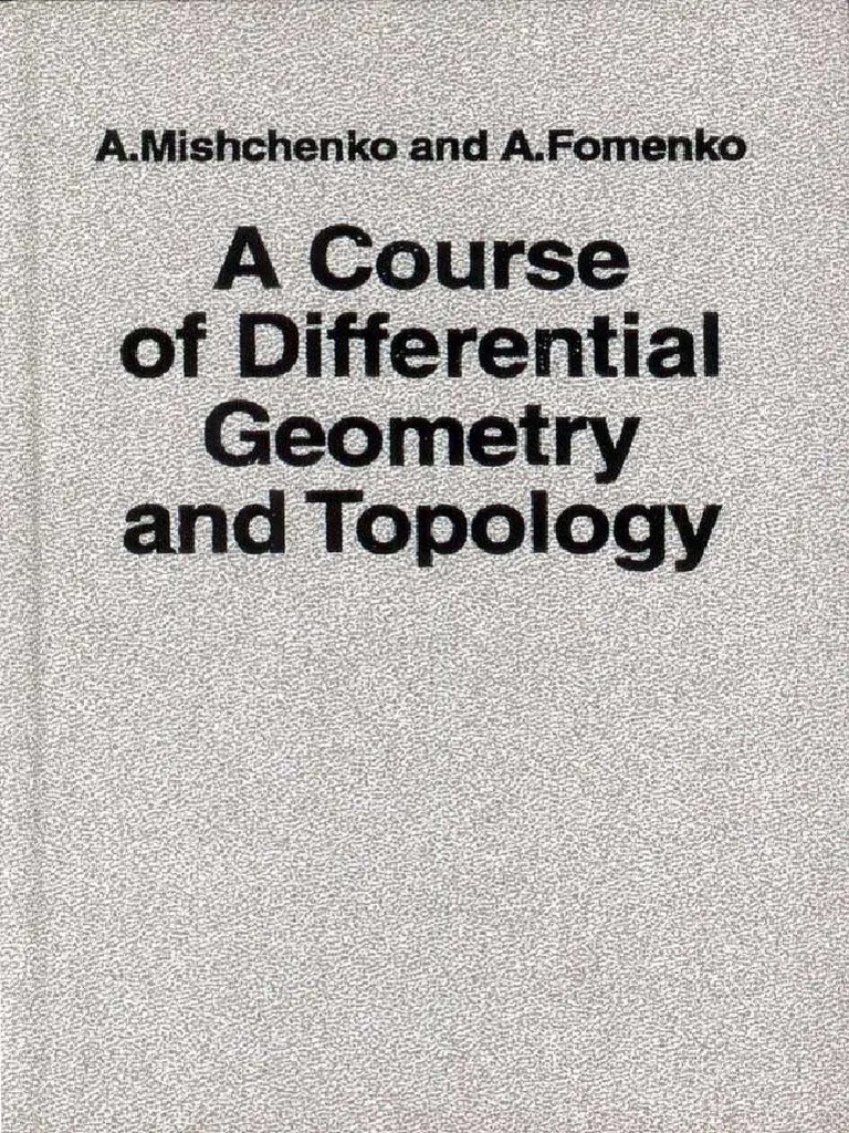 A Course of Differential Geometry and Topology PDF PDF