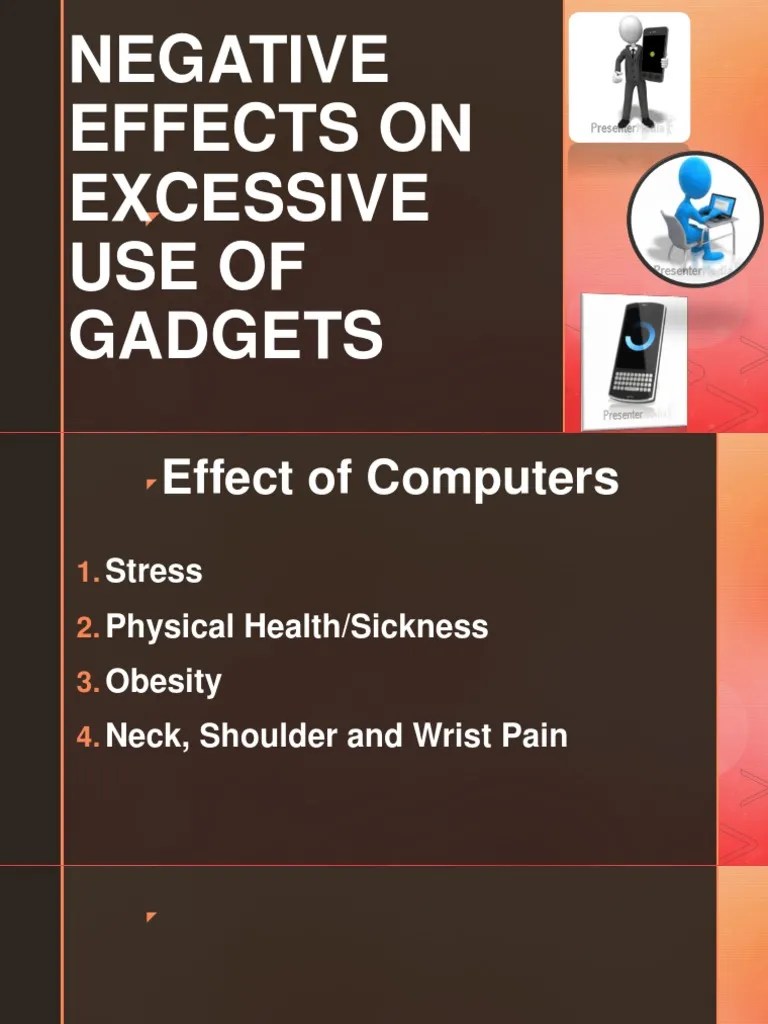 Negative Effects On Excessive Use of Gadgets PDF Hearing Loss
