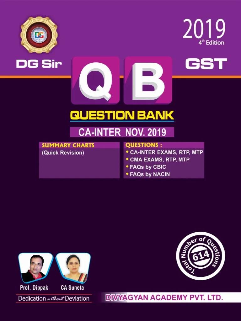 GST QB PDF Value Added Tax Books