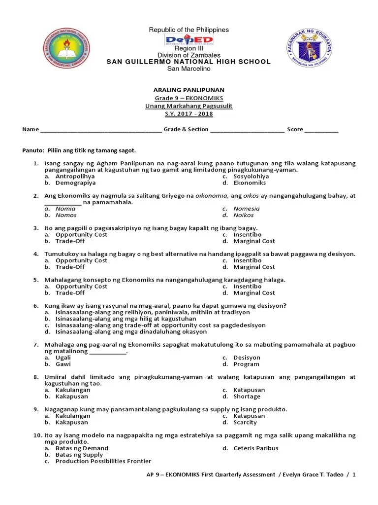 AP 9 Exam First Grading.docx