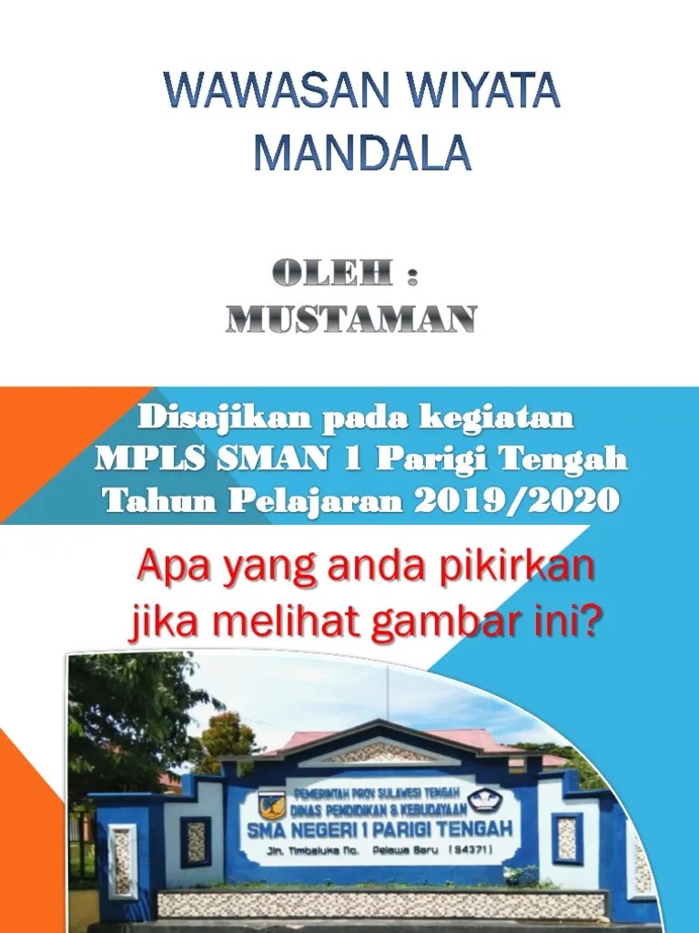 Materi Wawasan Wiyatamandala 2019 Mustaman | PDF